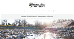 Desktop Screenshot of ottenwellercontracting.com